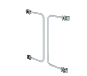 Safety door self-closing for platform ladder | © MUNK GmbH