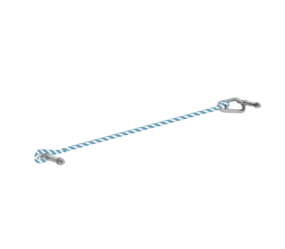 Safety rope for platform stairs | © MUNK GmbH