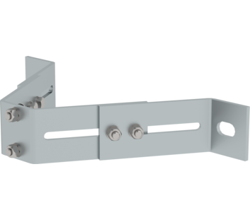 Wall anchor adj.115-173mm gal. st. 1-rail ladd. | © MUNK GmbH