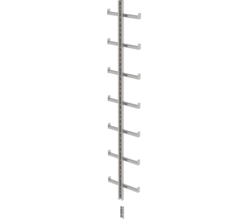 Single-rail ladder st.st. L=1.96m  | © MUNK GmbH