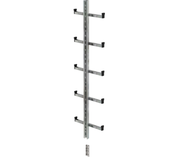 Single-rail ladder, gal.st., L=1.40 m  | © MUNK GmbH