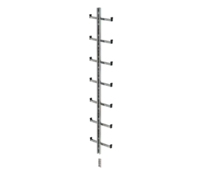 Single-rail ladder, gal.st., L=1.96m  | © MUNK GmbH