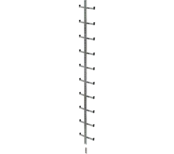 Single-rail ladder, gal.st., L=2.80m  | © MUNK GmbH