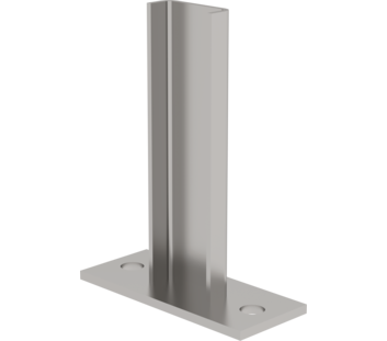 Foot plate, stainless steel  | © MUNK GmbH