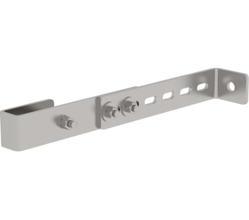 Wall anchor, st.st. adj. 150-300mm,f.rgf ladd. | © MUNK GmbH