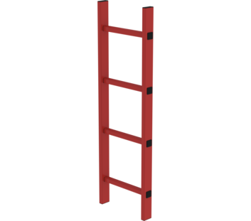 Shaft ladder RFG 300 mm clear width, 4 rungs | © MUNK GmbH