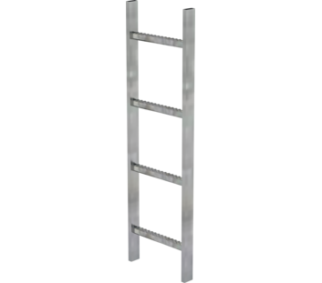 Shaft ladder, galv. st., 300 mm clear width 4 rgs | © MUNK GmbH