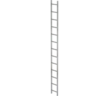 Shaft ladder, galv. st., 300 mm clear width 13 rgs | © MUNK GmbH