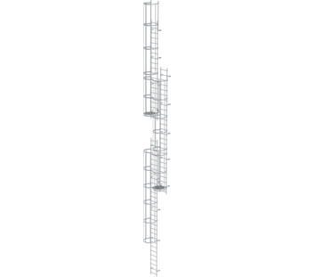 Mehrz. Steigl. m. Rückensch. Alu elox., 16,32m | © MUNK GmbH