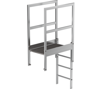 Roof parapet bridge bright alu. L=1000mm  | © MUNK GmbH