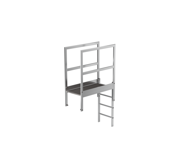 Roof parapet bridge bright alu. L=1200mm  | © MUNK GmbH