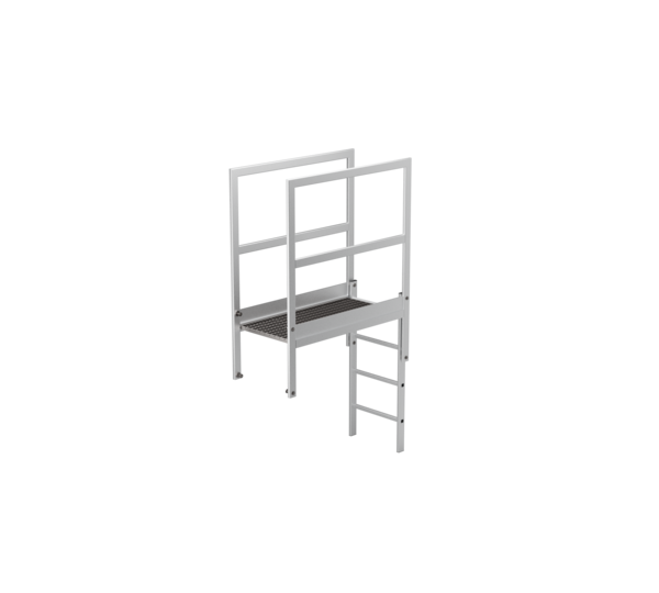 Roof parapet bridge anod. alu. L=1200mm | © MUNK GmbH