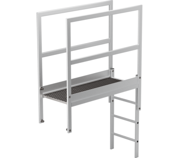 Roof parapet bridge anod. alu. L=1400mm | © MUNK GmbH