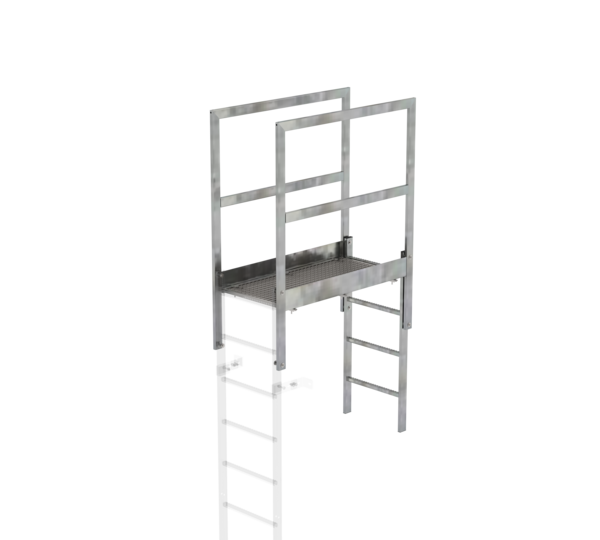 Roof parapet bridge gal. steel length 1200mm  | © MUNK GmbH