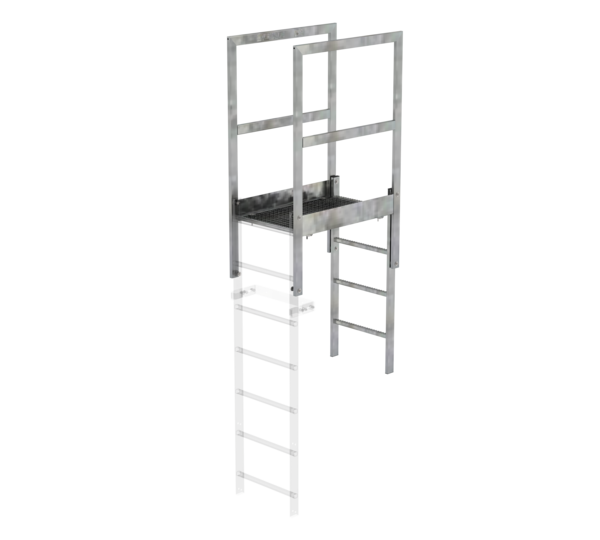 Roof parapet bridge gal. steel length 930mm  | © MUNK GmbH