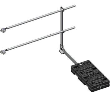 Side exit railing 2.0 m | © MUNK GmbH