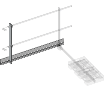 Skirting board for exit railing | © MUNK GmbH