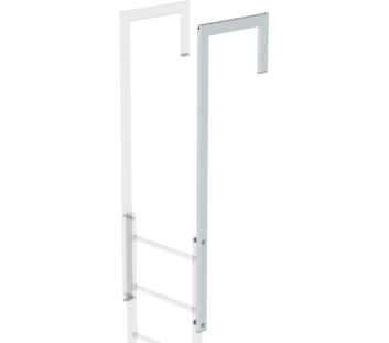 Exit side-rail angled bright alu. L=1600mm | © MUNK GmbH