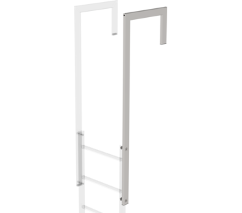 Exit side-rail angled st. steel length 1600mm | © MUNK GmbH