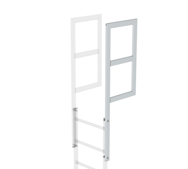 Exit side-rail railing w.add-on anod.alu. 1600mm | © MUNK GmbH
