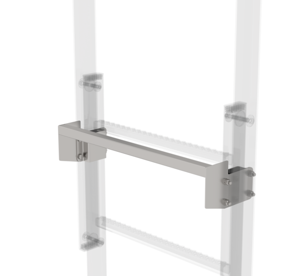 Exit step st. steel 520x100-300mm, clear.=100mm | © MUNK GmbH