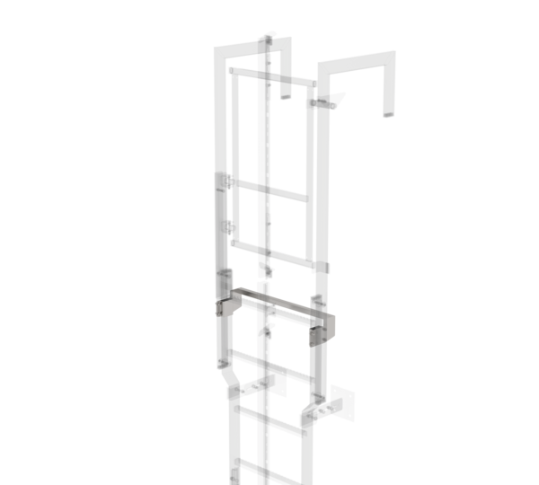 Exit step st. steel 620mm, clear.=100mm | © MUNK GmbH