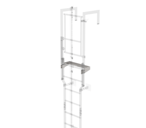 Exit step st. steel 620mm, clear.=200mm | © MUNK GmbH