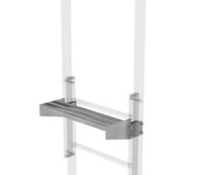 Exit step galvanised steel 520 x 200mm | © MUNK GmbH