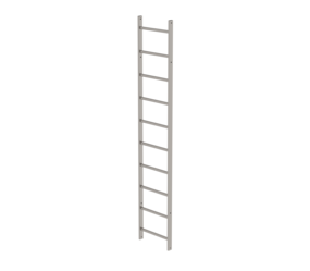 Ladder section 2.80m, 10 rungs | © MUNK GmbH