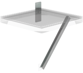 Flange plate & strut for brick masonry, 800mm | © MUNK GmbH