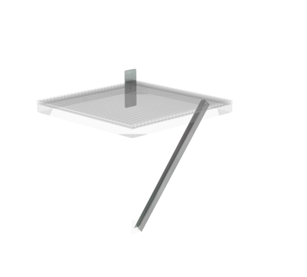 Flange plate & strut for brick masonry, 1000 mm | © MUNK GmbH