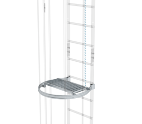 Intermediate platform folding, bright alu. | © MUNK GmbH