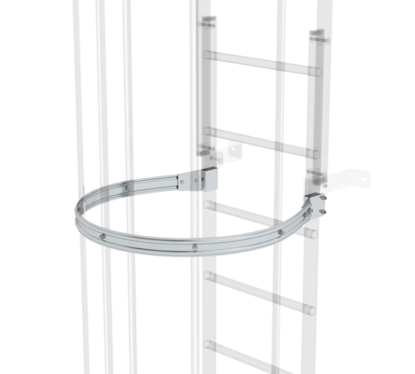 Back protection hoop Ø 700 mm, bright alu.  | © MUNK GmbH