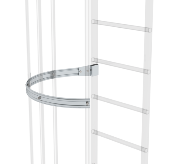 Back protection hoop lateral exit, bright alu. | © MUNK GmbH