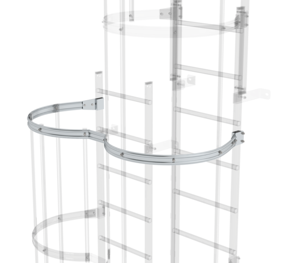 Back protection hoop offset version, bright alu. | © MUNK GmbH