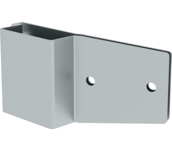 Mounting accessories f. back protection hoop strut st.st. | © MUNK GmbH