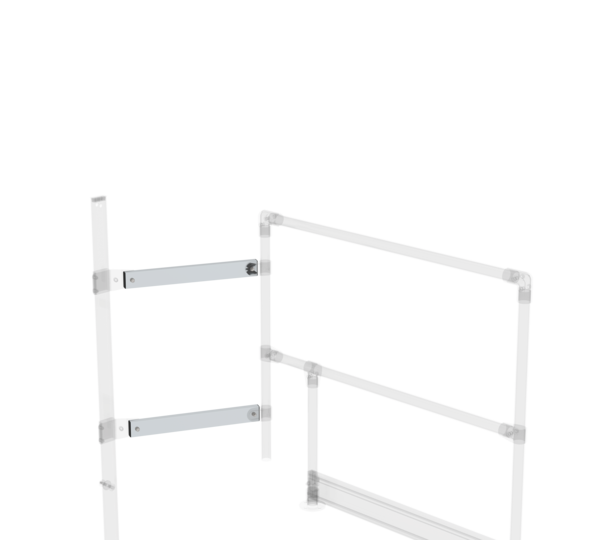 Extension spacer mounting kit 60 x 25 mm | © MUNK GmbH