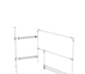 Extension spacer mounting kit 60 x 25 mm | © MUNK GmbH