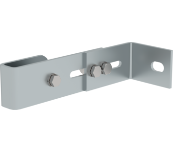 Wall anchor galv.steel, adjustable 165-205mm | © MUNK GmbH