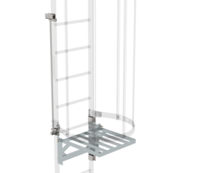 Access lock, rotating, galv. steel | © MUNK GmbH