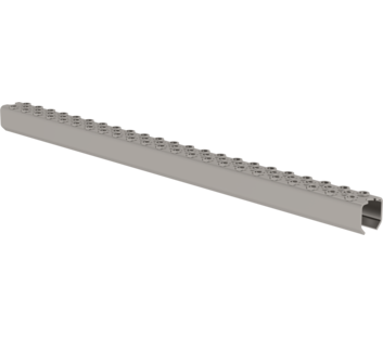 Perforated rung 470mm bright steel | © MUNK GmbH