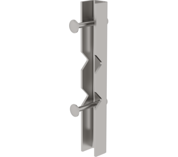 Rail fastening for stirrup irons, st. steel  | © MUNK GmbH