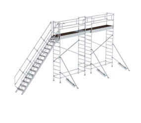 Modular de-icing scaffold, stationary | © MUNK GmbH