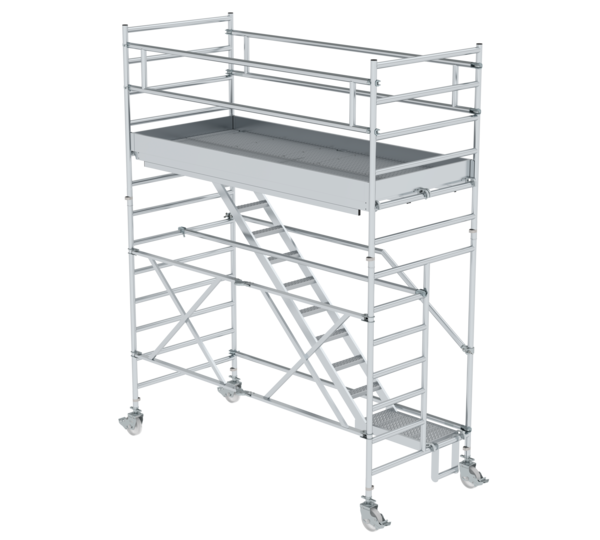 De-icing scaff. system, mobile pf. height 2.80 m | © MUNK GmbH