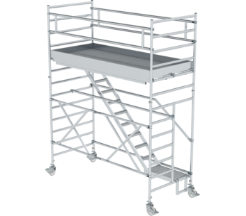 De-icing scaff. system, mobile pf. height 2.80 m | © MUNK GmbH