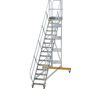 Platform stairs 45° mobile st. width 600 mm, 16 st | © MUNK GmbH