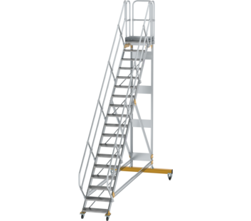Platform stairs 45° mobile st. width 600 mm, 19 st | © MUNK GmbH