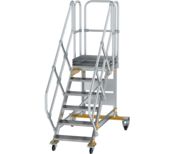 Platform stairs 45° mobile st. width 600 mm, 6 st | © MUNK GmbH