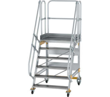 Platform stairs 60° mobile st.wid. 1,000 mm, 6 st | © MUNK GmbH