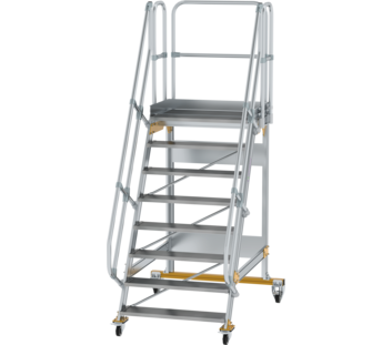 Platform stairs 60° mobile st.wid. 1,000 mm, 8 st | © MUNK GmbH